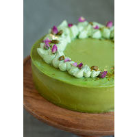 18. Pistachio & Passion fruit cake