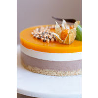 25. Mango with almond praline