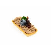 4984. Cheese tartlet with chicken liver pate