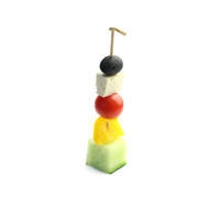 3338. Vegetable skewer with Feta cheese