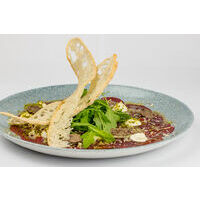 Beef carpaccio