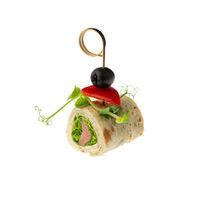 2529. Lavash roll with smoked salmon