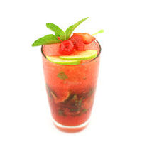 Virgin Strawberry Mojito