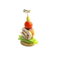 4812. Chicken fillet with Teriyaki sauce on toast