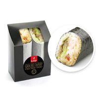 Gan bei Wrap with shrimps and tempura vegetables