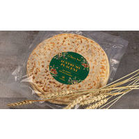 Oriental bread with cheese and greens