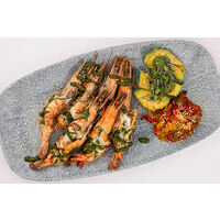 Grilled Tiger prawns