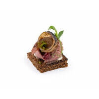4781. Smoked duck breast canape