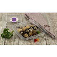 Baklažānu rullīši ar sēņu-trifeļu pildījumu